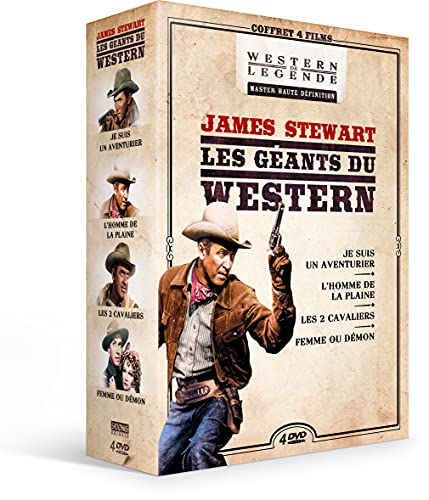 Les géants du western : james stewart n°2 - coffret 4 films [FR Import] von Sidonis Calysta