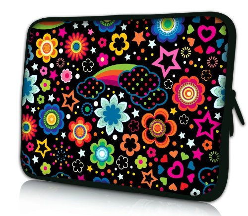 Sidorenko 17-17,3 Zoll Laptop Hülle - Laptoptasche aus Neopren, 42 Designer Case zur Auswahl von Sidorenko