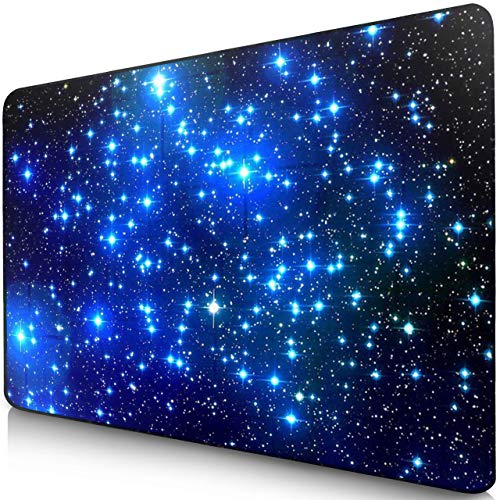 Sidorenko Gaming Mauspad - Mousepad - spezielle Oberfläche verbessert Geschwindigkeit und Präzision - Fransenfreie Ränder - rutschfest - Blau von Sidorenko