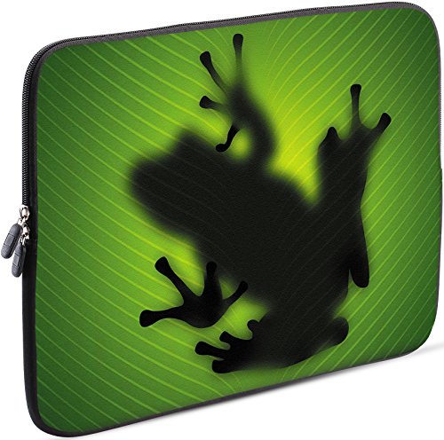 Sidorenko Tablet PC Tasche für 10-10.1 Zoll - Universal Tablet Schutzhülle - Hülle Sleeve Case Etui aus Neopren, Grün von Sidorenko