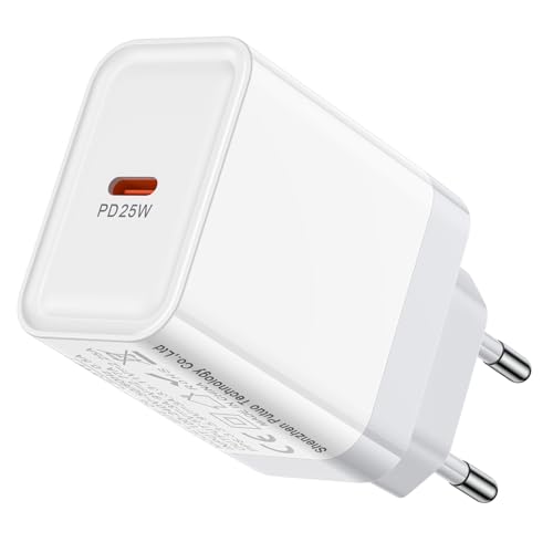 25W USB C Ladegerät,USB Typ C Adapter Stecker Ladegerät Schnellladegerät für Samsung Galaxy S25 S24 S23 S22 S21 S20 A16 A15 A35 A54 A55,USB C Handy Netzteil Ladestecker für iPhone 16 15 Pro Max,Google 25W USB C Ladegerät,USB Typ C Adapter Stecker Ladegerät Schnellladegerät für Samsung Galaxy S25 S24 S23 S22 S21 S20 A16 A15 A35 A54 A55,USB C Handy Netzteil Ladestecker für iPhone 16 15 Pro Max,Google von Sidpro