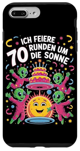 Ich Feiere 70 Runden Um Die Sonne Geburtstag Hülle für iPhone 7 Plus/8 Plus Ich Feiere 70 Runden Um Die Sonne Geburtstag Hülle für iPhone 7 Plus/8 Plus von Siebzig 70 Geburtstag Ich Feiere