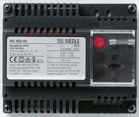 SIED Netzgleich-Richter NG402-03 alt NG402-02 033590 SIED Netzgleich-Richter NG402-03 alt NG402-02 033590 von Siedle & Söhne Telefon- und