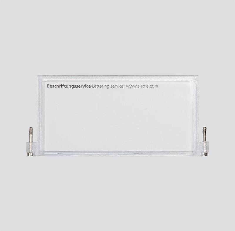 Siedle&Söhne Namensschildtasche rauchf. 200007036-00 von Siedle&Söhne