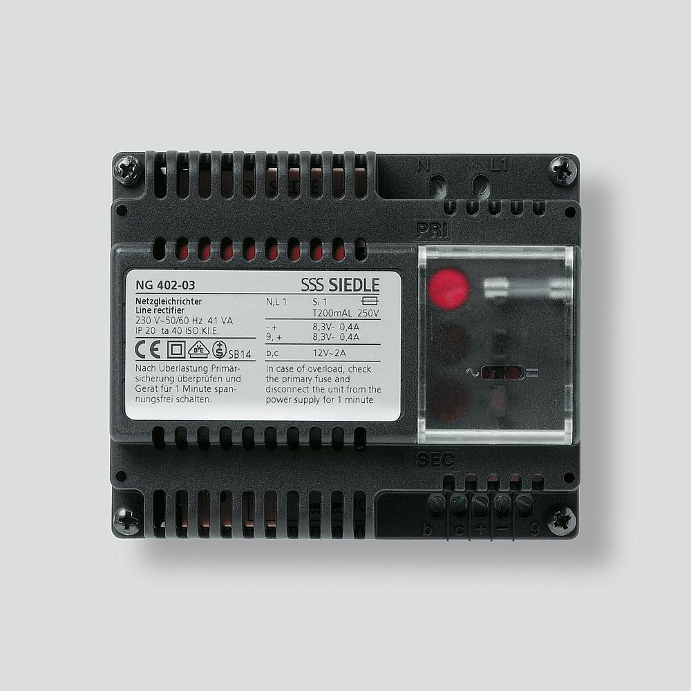 Siedle&Söhne Netzgleichrichter NG 402-03 200033590-00 Siedle&Söhne Netzgleichrichter NG 402-03 200033590-00 von Siedle&Söhne