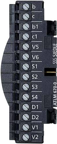 Siedle 200029835-00 Türsprechanlagen-Zubehör Montagezubehör Schwarz von Siedle