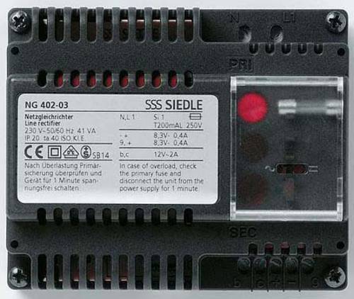 Siedle 200033590-00 Türsprechanlagen-Zubehör Siedle 200033590-00 Türsprechanlagen-Zubehör von Siedle