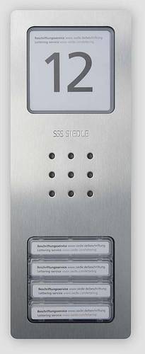 Siedle 210008750-00 Gegensprechanlage Silber von Siedle