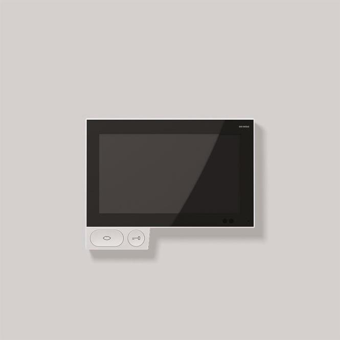 Siedle A 180-10 W Siedle Axiom z.Wandmontage Signalweiß (210005918-00) von Siedle