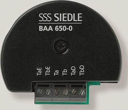 Siedle BAA 650-0 - Schwarz - Siedle - 0 - 40 °C (200032255-00) von Siedle