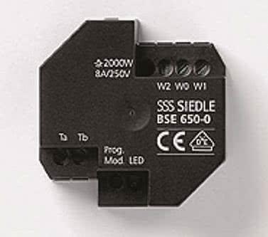 Siedle BSE 650-02 Bus-Schalt-Einheit Schwarz (200031950-02) von Siedle