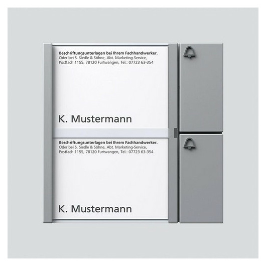 Siedle BTM 650-02 SM Tasten-Modul 2 Ruftaste Siedle BTM 650-02 SM Tasten-Modul 2 Ruftaste von Siedle