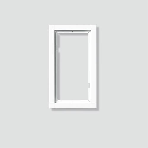 Siedle KR 611-2/1-0 SM - Rahmen - Silber - Siedle - Aluminium - Oberfläche - 131 mm (200016831-00) von Siedle