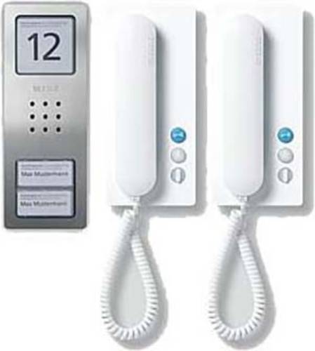 Siedle SET CA 812-2 E/W Türsprechanlage Kabelgebunden Infofeld Silber, Weiß Siedle SET CA 812-2 E/W Türsprechanlage Kabelgebunden Infofeld Silber, Weiß von Siedle
