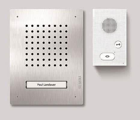 Siedle SET CLAB 850-1 E/W Audio-Set Siedle Classic Edelstahl/Weiß (210010045-00) von Siedle