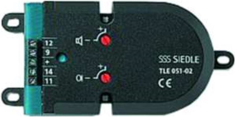 Siedle TLE 051-02 - Lautsprechermodul - Schwarz - Siedle - CE - 124 mm - 31 mm (200043874-00) von Siedle