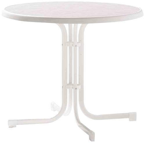 Sieger 209/W Boulevard-Klapptisch Ø 86 cm, weiß von Sieger