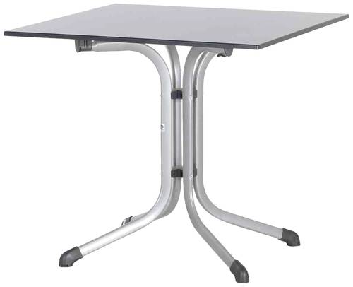 Sieger 3130-50 Bouelvard-Klapptisch vivodur 80x80 cm, graphit/Schieferoptik anthrazit Sieger 3130-50 Bouelvard-Klapptisch vivodur 80x80 cm, graphit/Schieferoptik anthrazit von Sieger