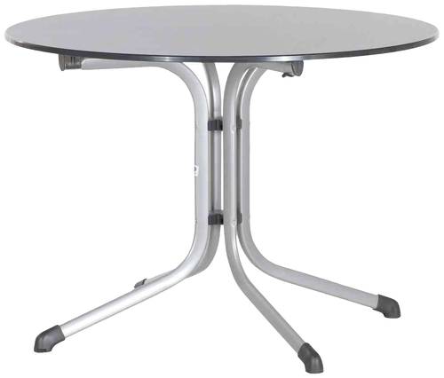 Sieger 3145-50 Bouelvard-Klapptisch vivodur Ø 100 cm, graphit/Schieferoptik anthrazit Sieger 3145-50 Bouelvard-Klapptisch vivodur Ø 100 cm, graphit/Schieferoptik anthrazit von Sieger