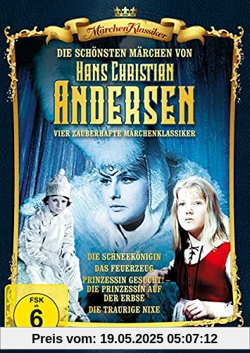 Die Schönsten Märchen Von Hans Christian Andersen [4 DVDs] von Siegfried Hartmann