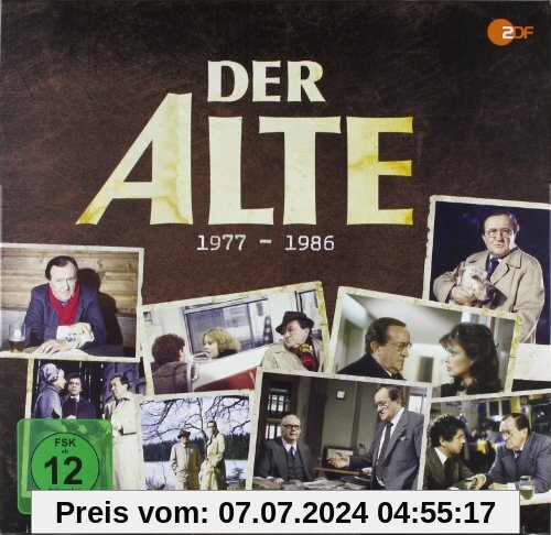 Der Alte - Siegfried Lowitz Box 1977-1986 [39 DVDs] von Siegfried Lowitz