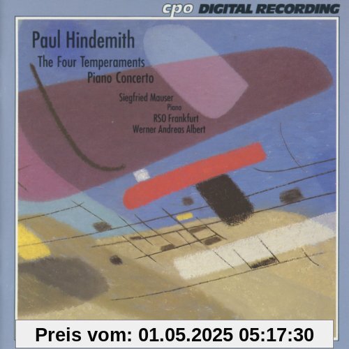 The Four Temperaments; Piano Concerto von Siegfried Mauser
