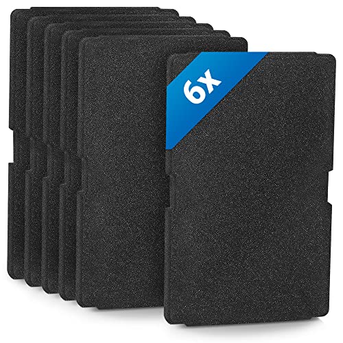 6x Trockner Filter für Beko Grundig Blomberg ElektraBregenz 2964840100, Wärmetauscher Filter Dryer filter Schaumstofffilter Schwammfilter Filtermatte für Wäschetrockner Wärmepumpentrockner von Siegvoll