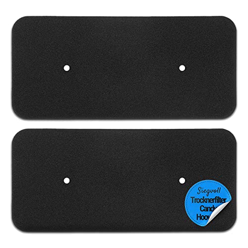 Siegvoll Trockner Filter für Hoover Candy 40006731 | Wärmetauscher Filter 275 x 125 x 10 mm | Dryer filter Schaumstoff Filter Flusenfilter Filtermatte für Wäschetrockner Wärmepumpentrockner Siegvoll Trockner Filter für Hoover Candy 40006731 | Wärmetauscher Filter 275 x 125 x 10 mm | Dryer filter Schaumstoff Filter Flusenfilter Filtermatte für Wäschetrockner Wärmepumpentrockner von Siegvoll