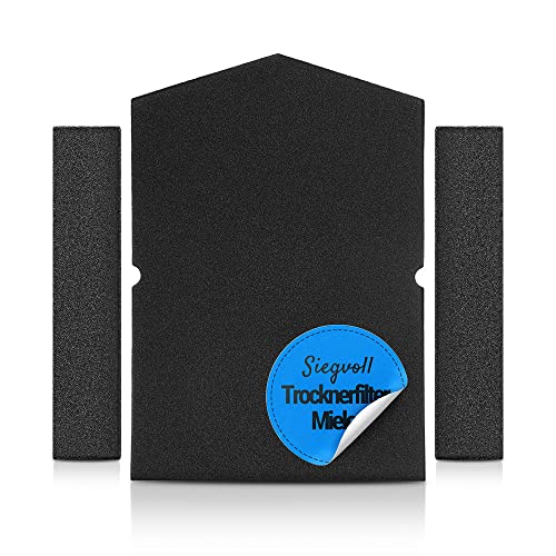 Siegvoll Trockner Filter kompatibel mit Miele 6057930 + 9688381/9688380 Wärmetauscher Filter | Schaumstofffilter Schwamm Filter | Flusenfilter für Wäschetrockner Wärmepumpentrockner Siegvoll Trockner Filter kompatibel mit Miele 6057930 + 9688381/9688380 Wärmetauscher Filter | Schaumstofffilter Schwamm Filter | Flusenfilter für Wäschetrockner Wärmepumpentrockner von Siegvoll