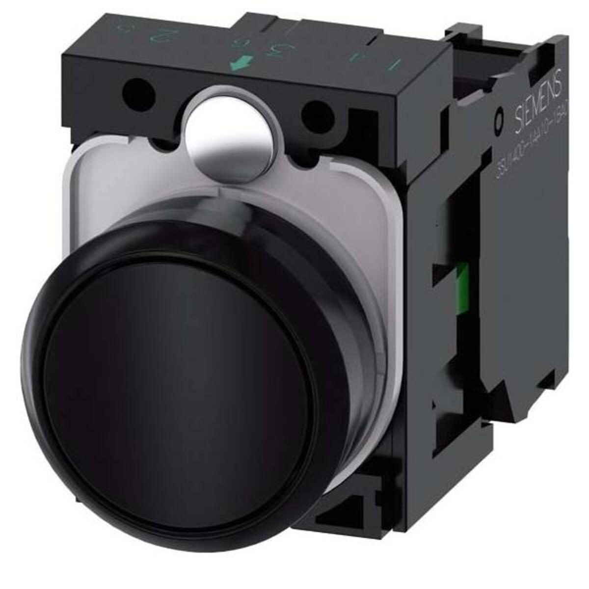 Siemens Dig.Industr. Drucktaster 3SU1100-0AB10-1BA0 3SU11000AB101BA0 von Siemens Dig.Industr.