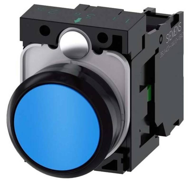 Siemens Dig.Industr. Drucktaster 3SU1100-0AB50-1BA0 3SU11000AB501BA0 von Siemens Dig.Industr.