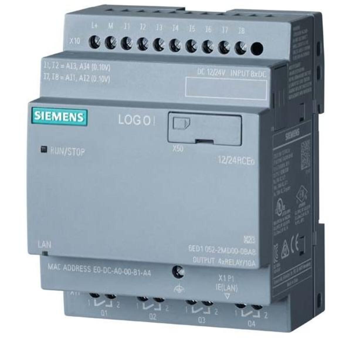 Siemens Dig.Industr. LOGO! 12/24RCEO 6ED1052-2MD08-0BA2 6ED10522MD080BA2 Siemens Dig.Industr. LOGO! 12/24RCEO 6ED1052-2MD08-0BA2 6ED10522MD080BA2 von Siemens Dig.Industr.