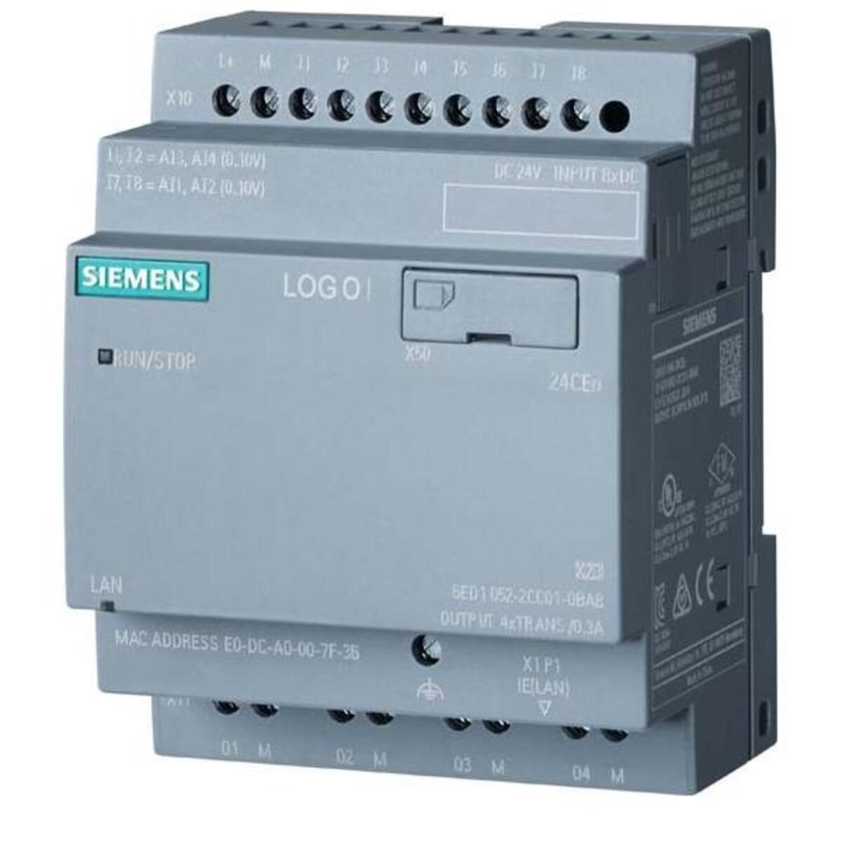 Siemens Dig.Industr. LOGO! 24 CEo 6ED1052-2CC08-0BA2 6ED10522CC080BA2 Siemens Dig.Industr. LOGO! 24 CEo 6ED1052-2CC08-0BA2 6ED10522CC080BA2 von Siemens Dig.Industr.