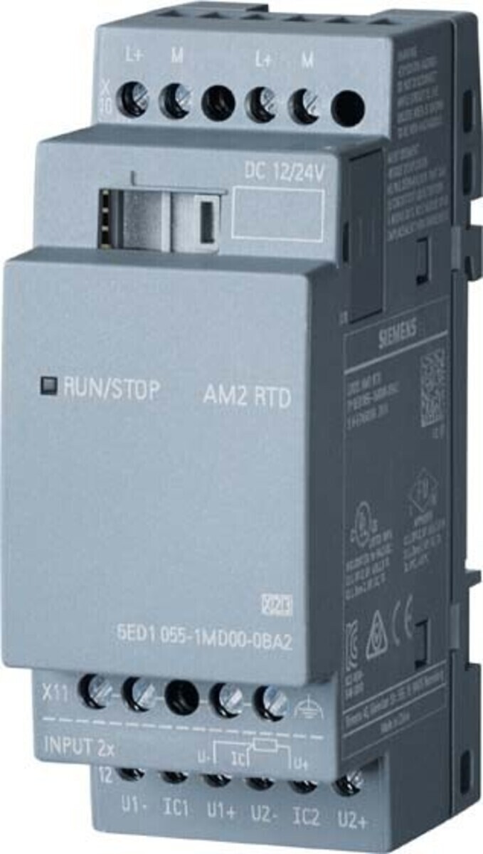 Siemens Dig.Industr. LOGO!8 AM2 RTD Erw.modul 6ED1055-1MD00-0BA2 Siemens Dig.Industr. LOGO!8 AM2 RTD Erw.modul 6ED1055-1MD00-0BA2 von Siemens Dig.Industr.