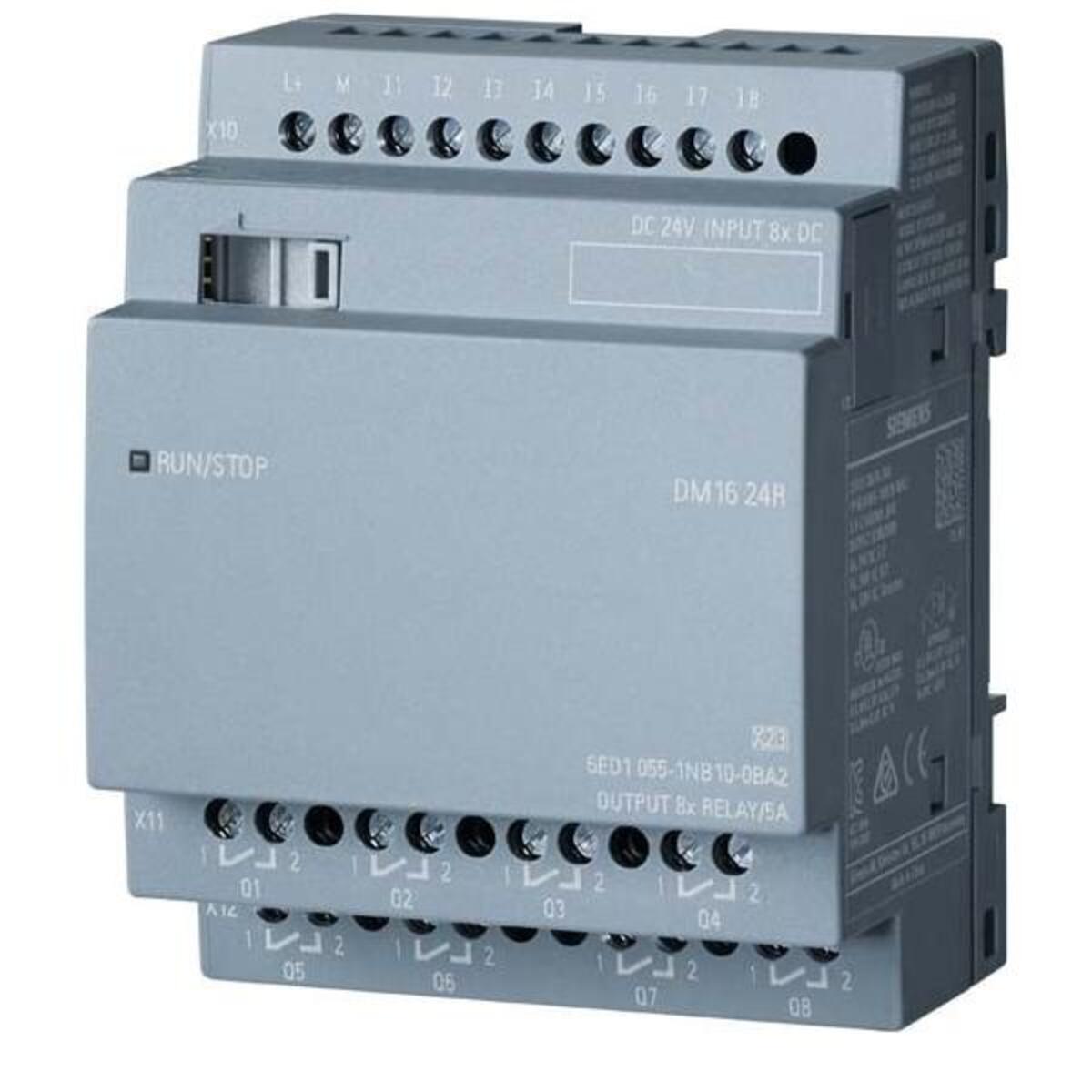 Siemens Dig.Industr. LOGO!8 DM16 24R Erw.modul 6ED1055-1NB10-0BA2 Siemens Dig.Industr. LOGO!8 DM16 24R Erw.modul 6ED1055-1NB10-0BA2 von Siemens Dig.Industr.