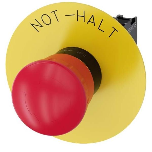 Siemens Dig.Industr. Not-Halt-Pilzdrucktaster 3SU1100-1HB20-1CH0 Siemens Dig.Industr. Not-Halt-Pilzdrucktaster 3SU1100-1HB20-1CH0 von Siemens Dig.Industr.