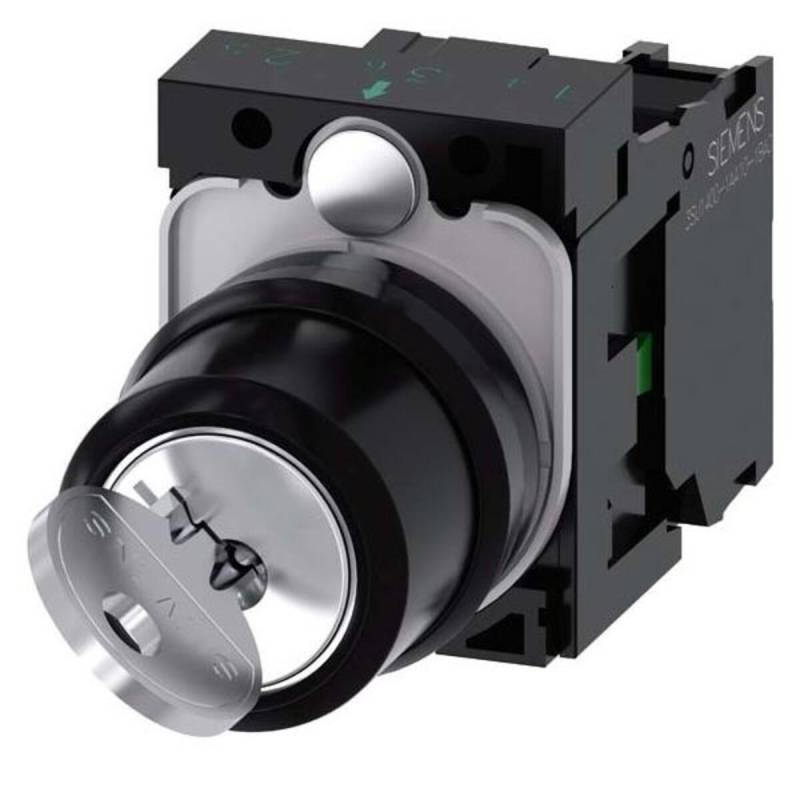 Siemens Dig.Industr. Schlüsselschalter RONIS 3SU1100-4BF11-1BA0 von Siemens Dig.Industr.