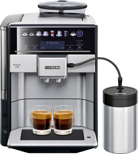 Siemens Hausgeräte EQ 6 plus S700 TE657M03DE Kaffeevollautomat Edelstahl von Siemens Hausgeräte