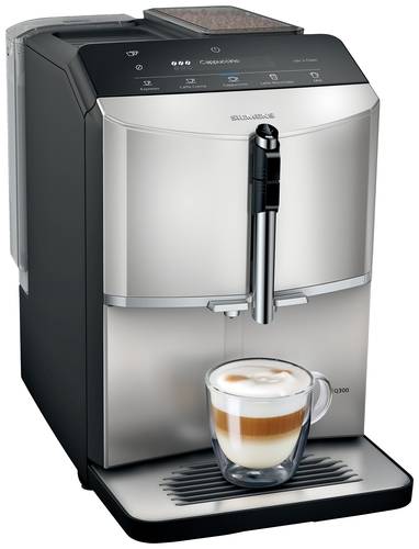 Siemens Hausgeräte TF303E07 Kaffeevollautomat Silber (metallic) von Siemens Hausgeräte