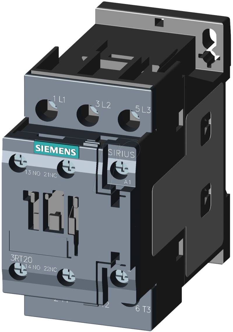 3RT2025-1BB40 - Motorschütz S0,1S & 1Ö 17A/40A/7,5kW/24VDC von Siemens