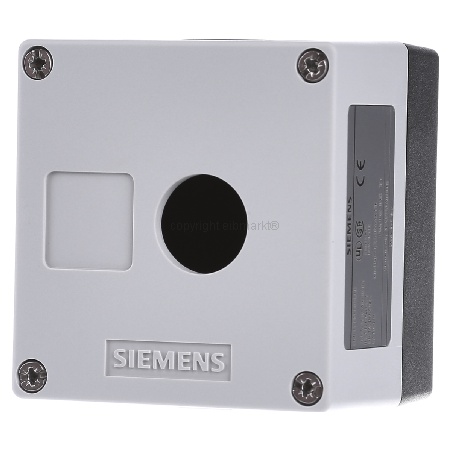 3SU1801-0AA00-0AB1  - Gehäuse für Befehlsgeräte 22mm, rund 3SU1801-0AA00-0AB1 von Siemens