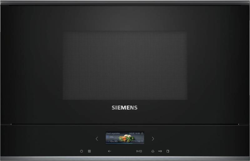 BE732L1B1 Einbau-Kombi-Mikrowelle schwarz von Siemens