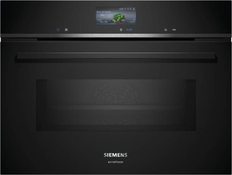 CM776GMB1F Backofen mit Mikrowellenfunktion schwarz von Siemens