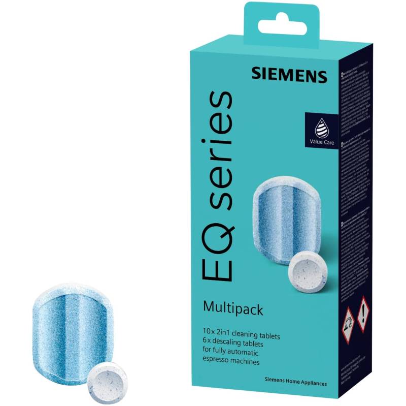 EQ Multipack Reinigungs- und Entkalkungstabletten TZ80003A von Siemens