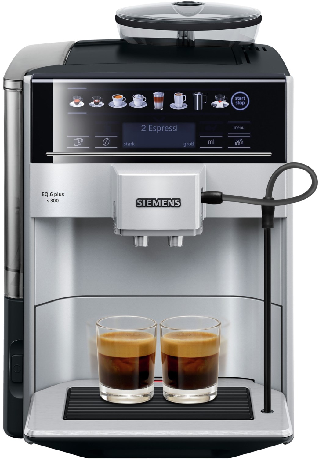 EQ.6 plus s300 TE653501DE Kaffee-Vollautomat silber von Siemens