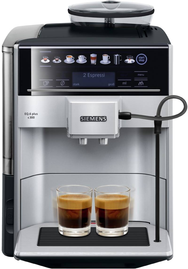 EQ.6 plus s300 TE653501DE Kaffee-Vollautomat silber von Siemens