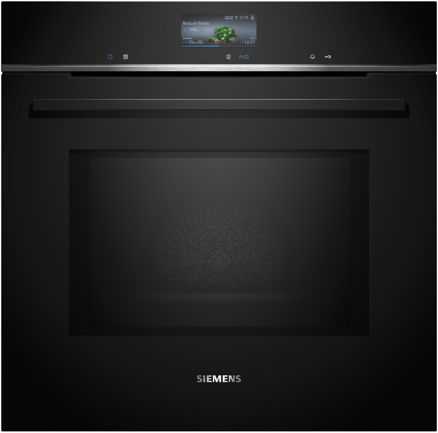 HM776GKB1 Backofen mit Mikrowellenfunktion schwarz HM776GKB1 Backofen mit Mikrowellenfunktion schwarz von Siemens