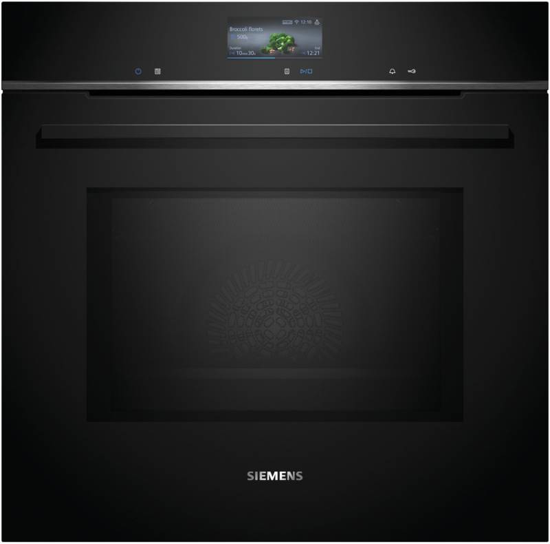HM776GKB1 Backofen mit Mikrowellenfunktion schwarz von Siemens