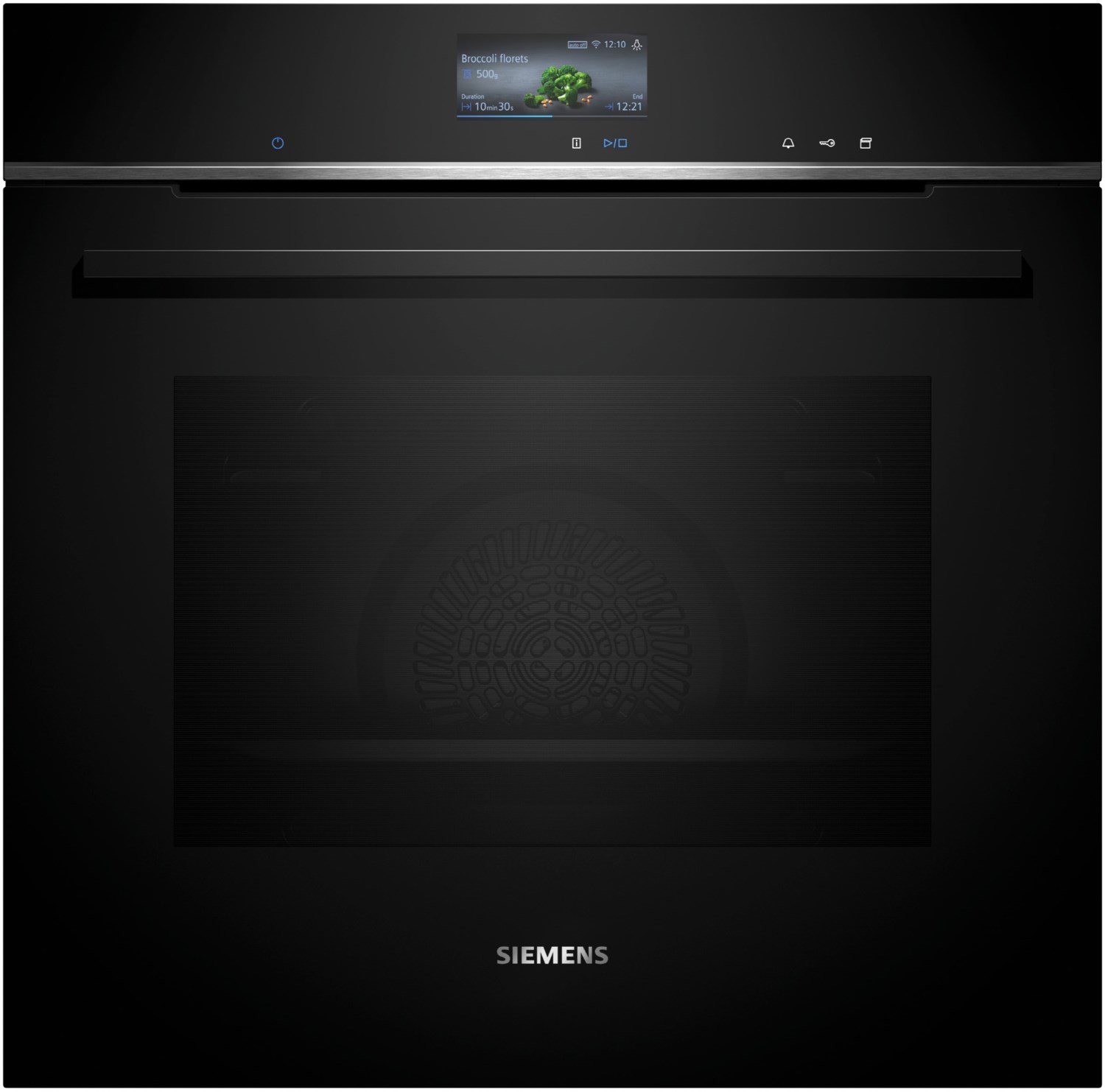 HS736G3B1 Elektro-Backofen mit Dampfgarer schwarz HS736G3B1 Elektro-Backofen mit Dampfgarer schwarz von Siemens