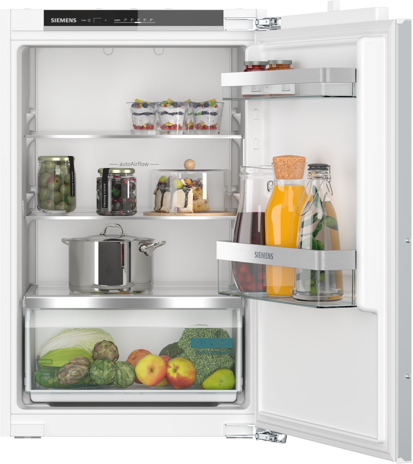KI21R2FE0 Einbau-Kühlschrank weiß / E KI21R2FE0 Einbau-Kühlschrank weiß / E von Siemens